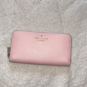 Pink Kate spade wallet